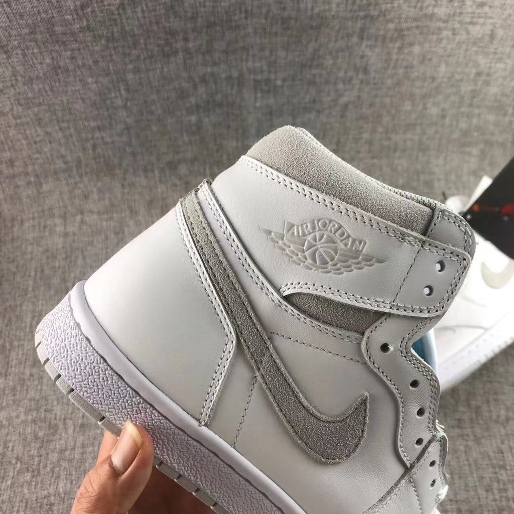 Air Jordan 1 High '85 Neutral Grey Sneakers BQ4422-100 - product image from the listing.