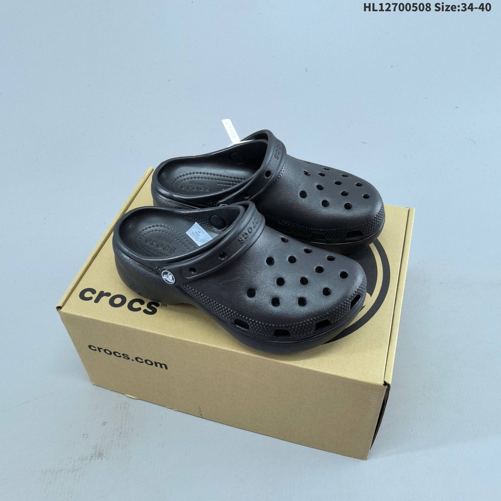 Classic Platform Clog with Ventilation Holes by Crocs - product image from the listing.