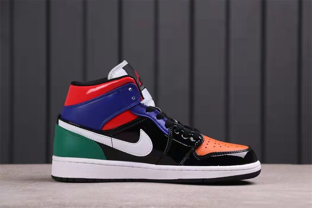 Air Jordan 1 Mid SE EDG Multicolor Sneakers - product image from the listing.