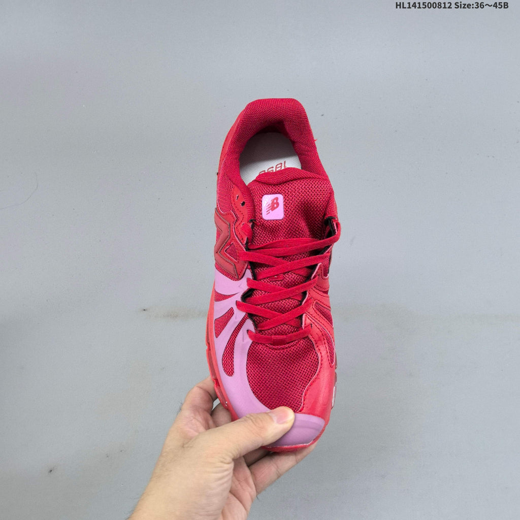 Red and Pink New Balance 18907 Sneakers - product image from the listing.