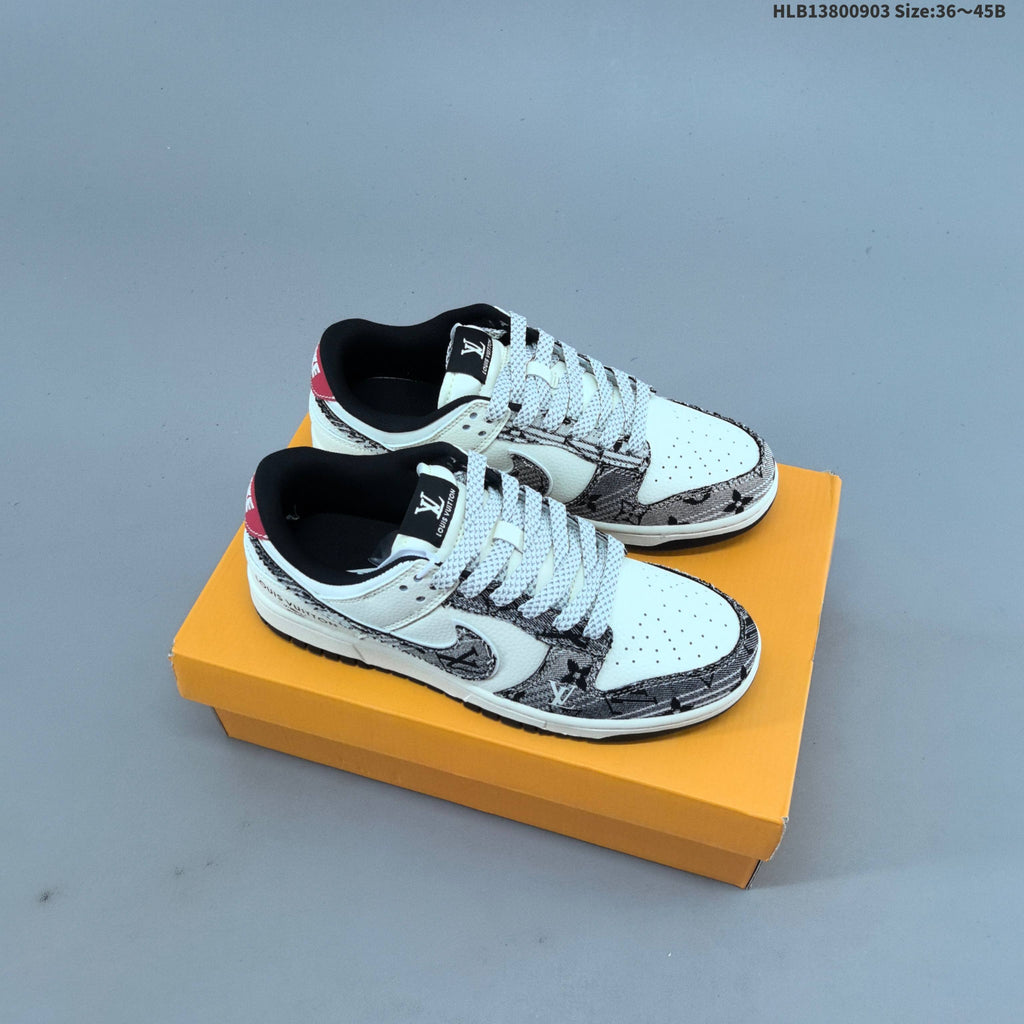 Nike Dunk Low-Style Trainers with Designer-Inspired Details - product image from the listing.