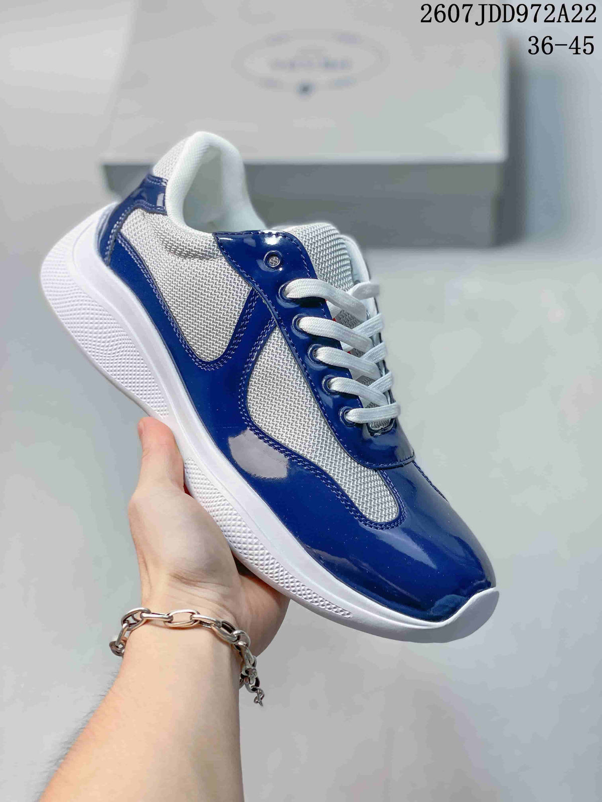 Prada America's Cup Low-Cut Sneakers 2607JDD972A22 - product image from the listing.