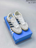 adidas Samba Vegan OG Low-Cut Sneakers White Gum Sole - product image from the listing.