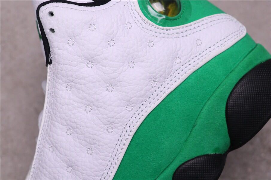 Air Jordan 13 Lucky Green High-Top Sneakers DB6537-113 - product image from the listing.