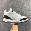 Air Jordan 3 Retro Sneakers in Mocha White and Brown - product image from the listing.