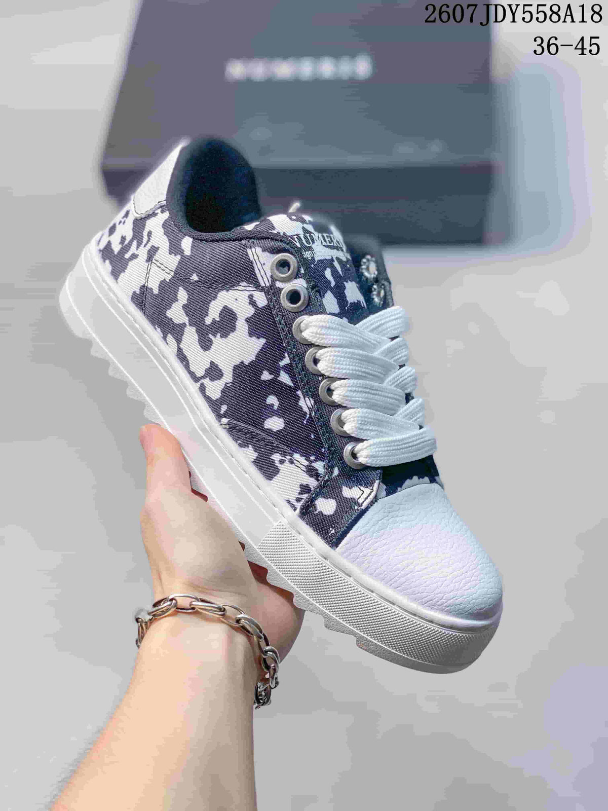 NUMERIS Low-Cut Platform Sneakers in Multiple Colorways - product image from the listing.