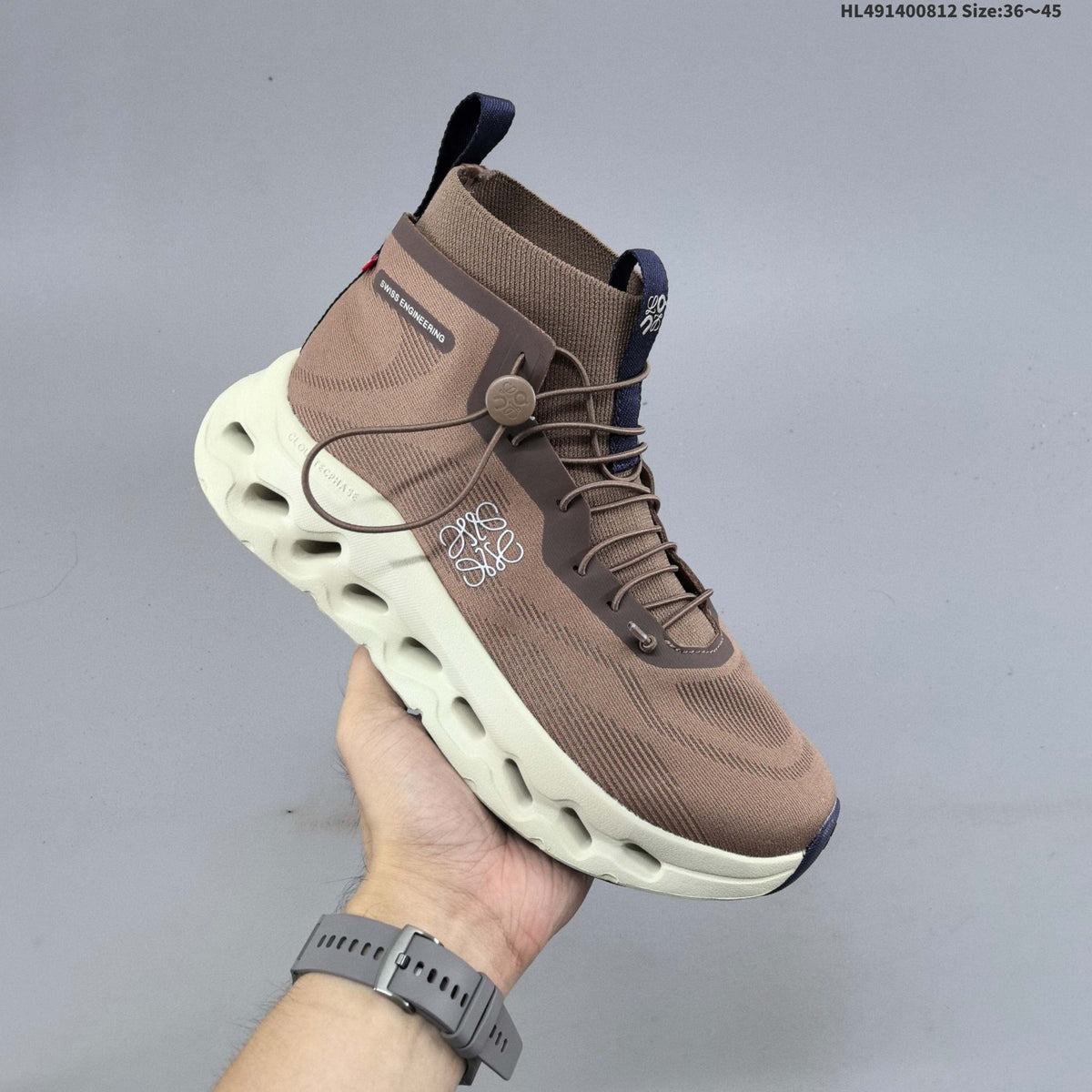 Loewe x On Cloudtilt High-Cut Sneakers - product image from the listing.