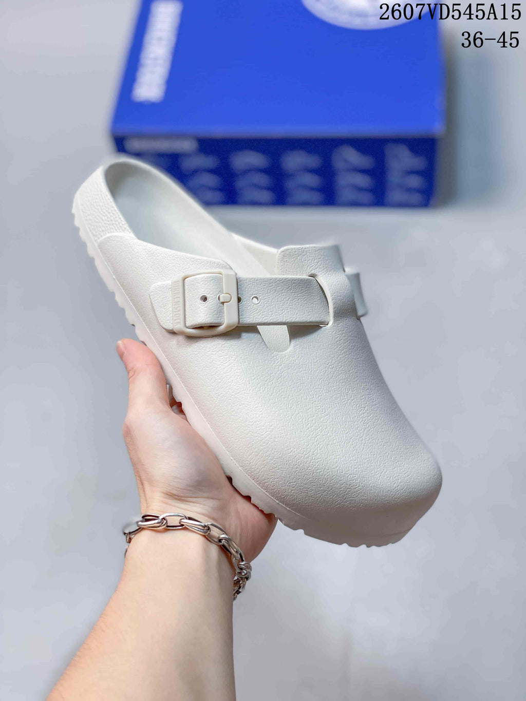 Madrid Big Buckle EVA Clog Sandals 07VD545A15 by Birkenstock - product image from the listing.