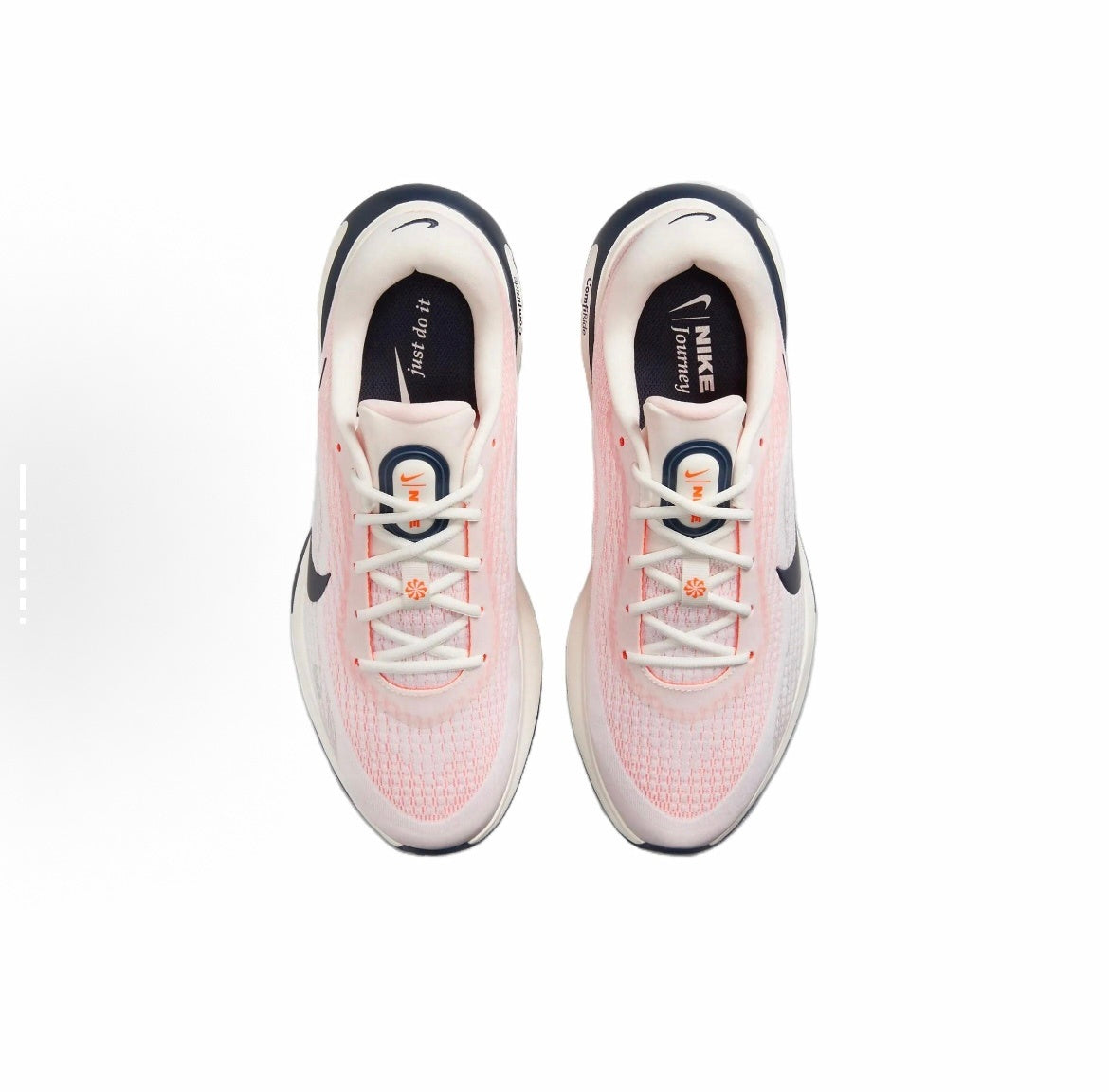 Nike Journey Run Road Running Shoes in White Coral FN0228-100 - product image from the listing.