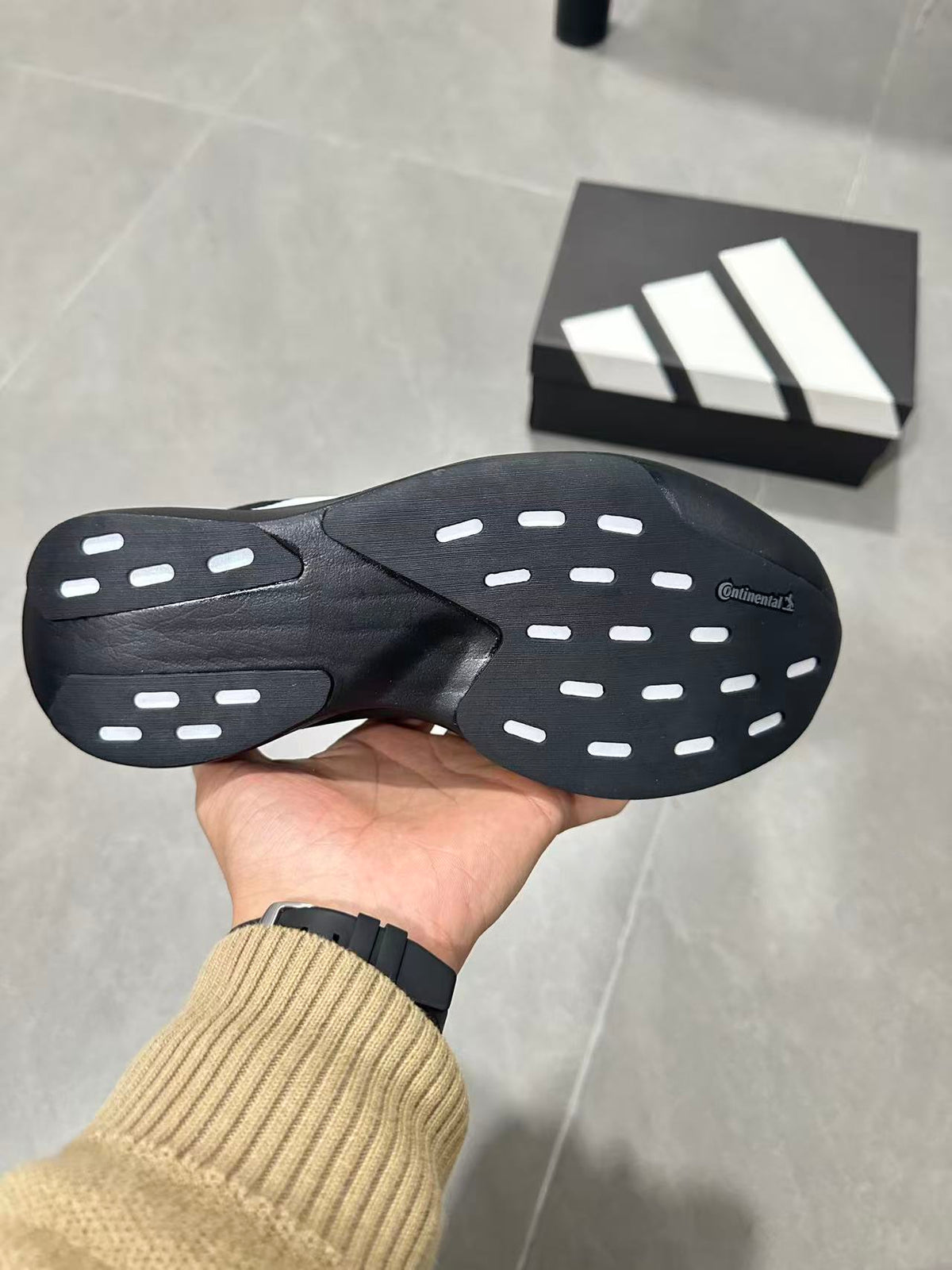 Adidas Lightstrike Pro Running Shoes in Black White KJ3595 - product image from the listing.