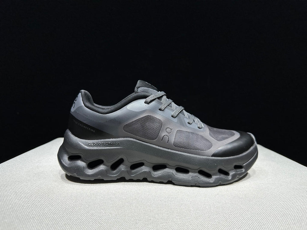 Gray and Black On Cloudtilt Remix Sneakers - product image from the listing.