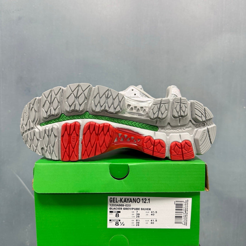 ASICS GEL-KAYANO 12.1 Running Shoes in Grey 1203A869-020 - product image from the listing.