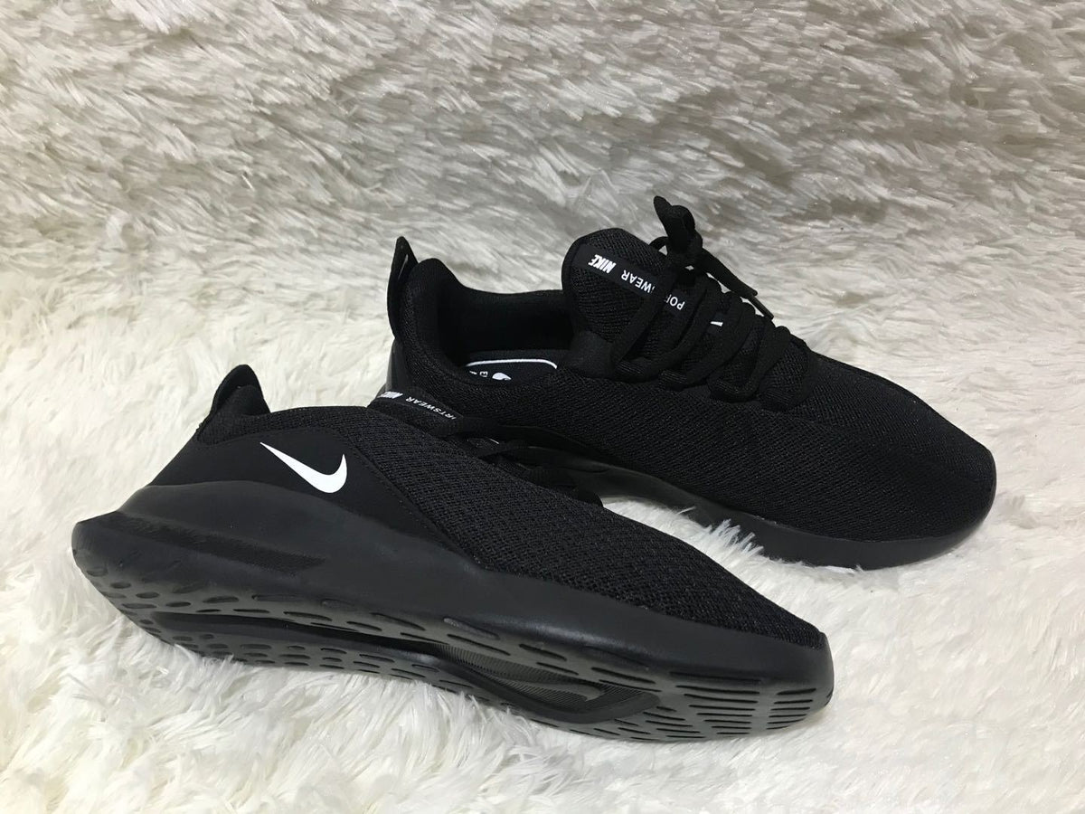 Nike Sportswear Black Mesh Low-Cut Sneakers - product image from the listing.