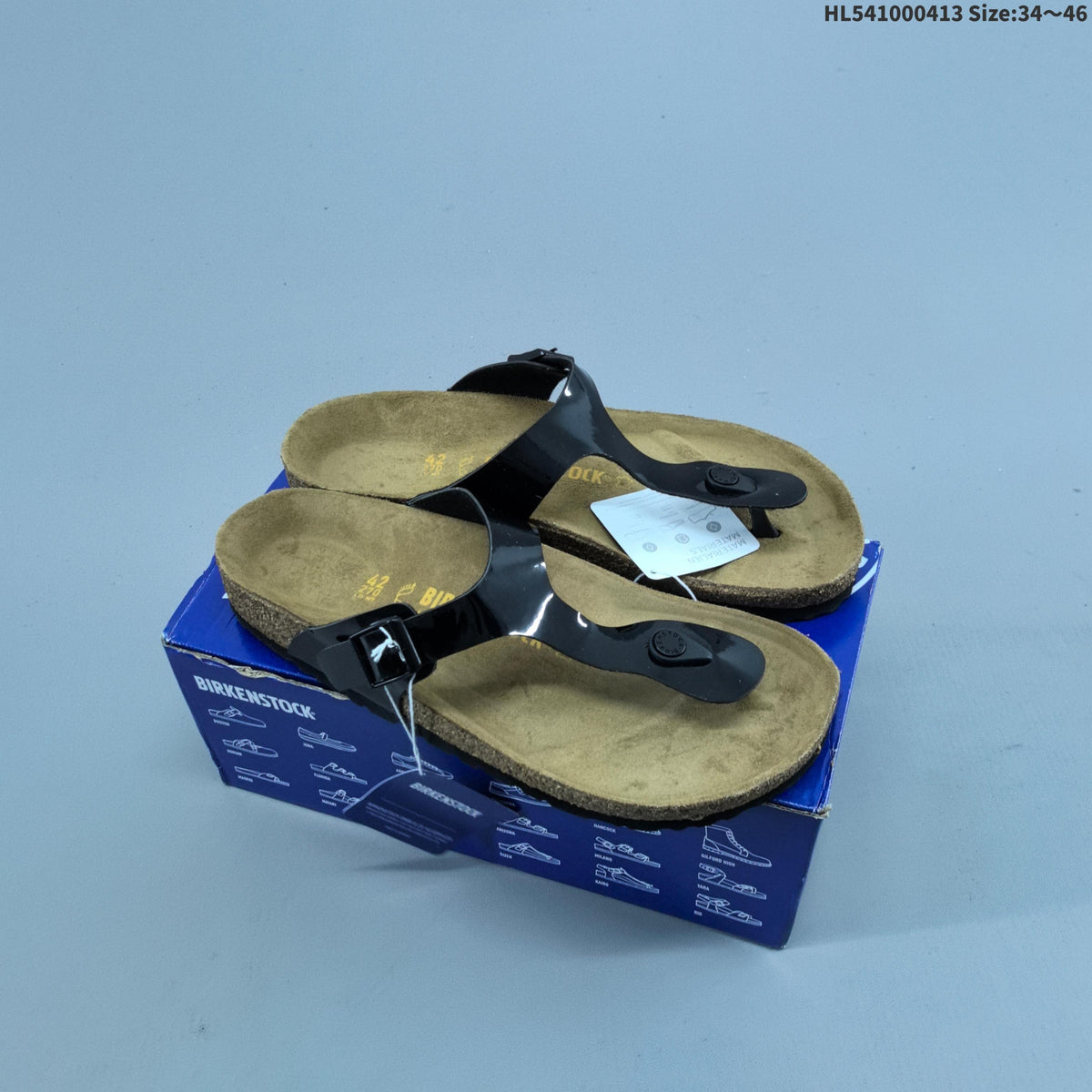 Gizeh Thong Sandals with Adjustable Buckle by Birkenstock - product image from the listing.