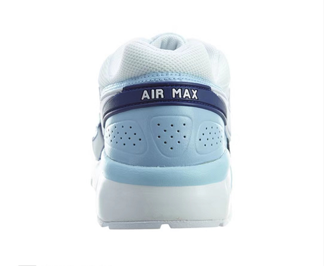 Nike Air Max Sneakers in White, in Light Blue and Navy - product image from the listing.