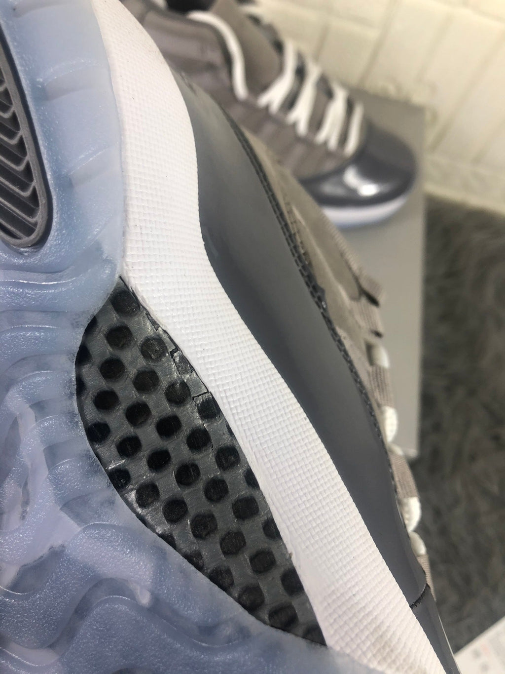 Air Jordan 11 High Cool Grey CT8012-005 Sneakers - product image from the listing.