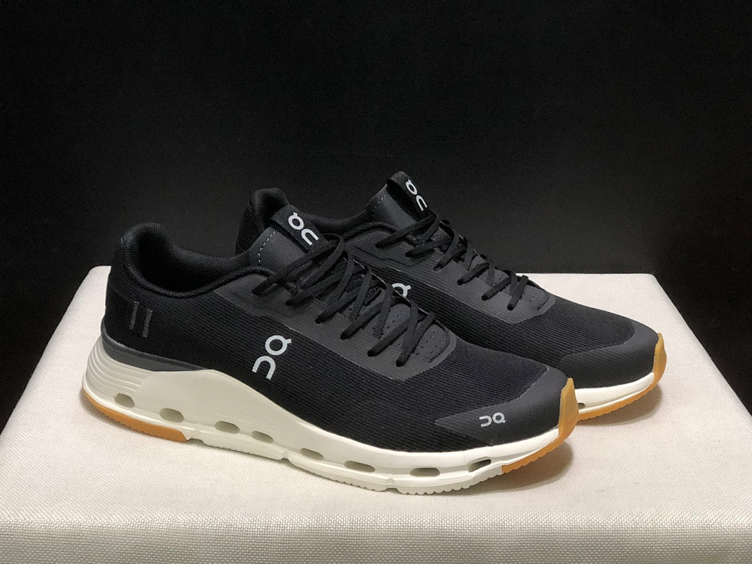 On Cloudnova Form 2 Sneakers in Black Ivory - product image from the listing.