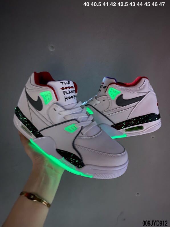 Nike Air Flight 89 White Glow Basketball Footwear - product image from the listing.