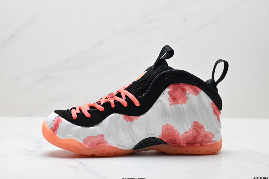 Nike Air Penny 1 Trainers Black White Bright Crimson - product image from the listing.