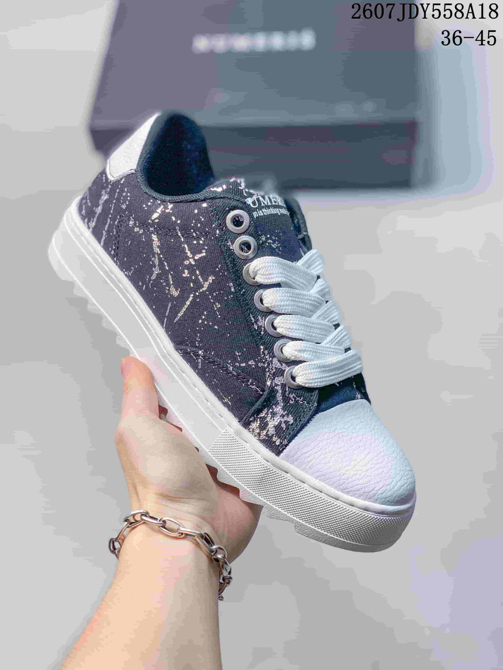NUMERIS Low-Cut Platform Sneakers in Multiple Colorways - product image from the listing.