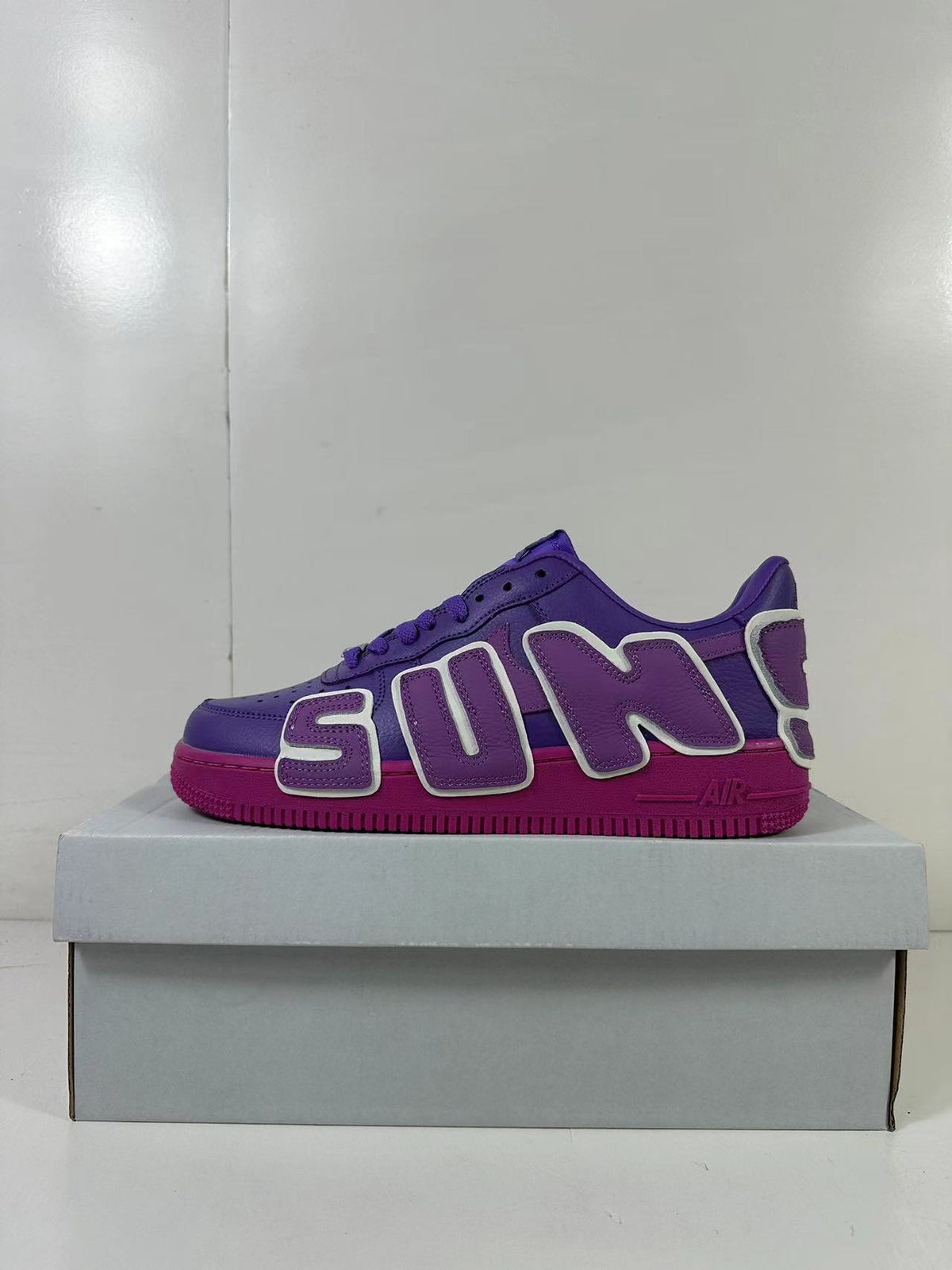 CPFM x Nike Air Force 1 Low Sneakers in Purple DC4457-104 - product image from the listing.