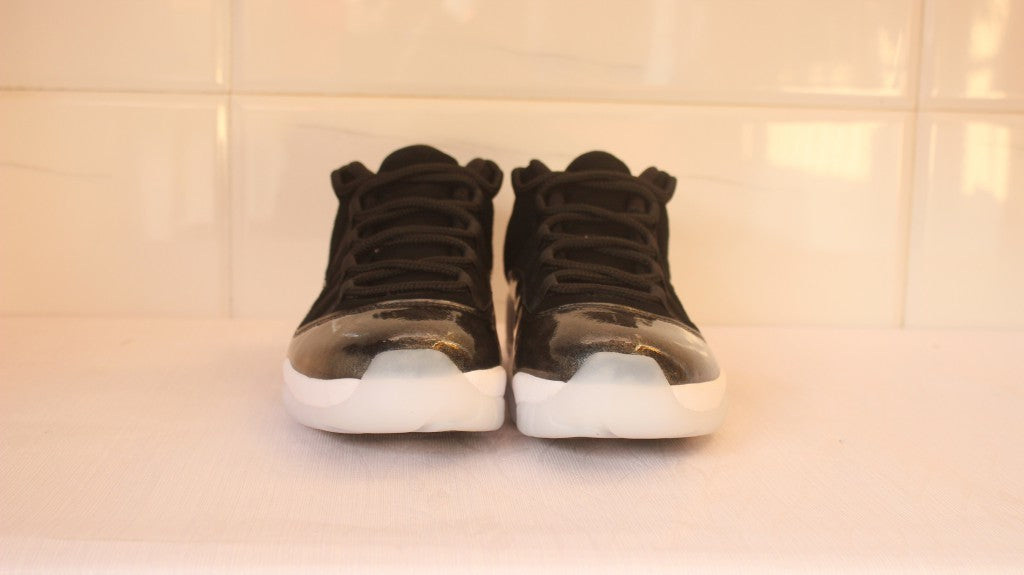 Air Jordan 11 Low Barons Black Sneakers - product image from the listing.
