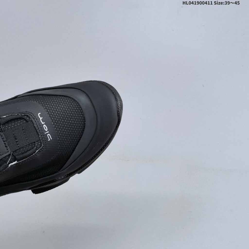 ECCO BIOM C Black Outdoor Trainers with Dial Closure - product image from the listing.