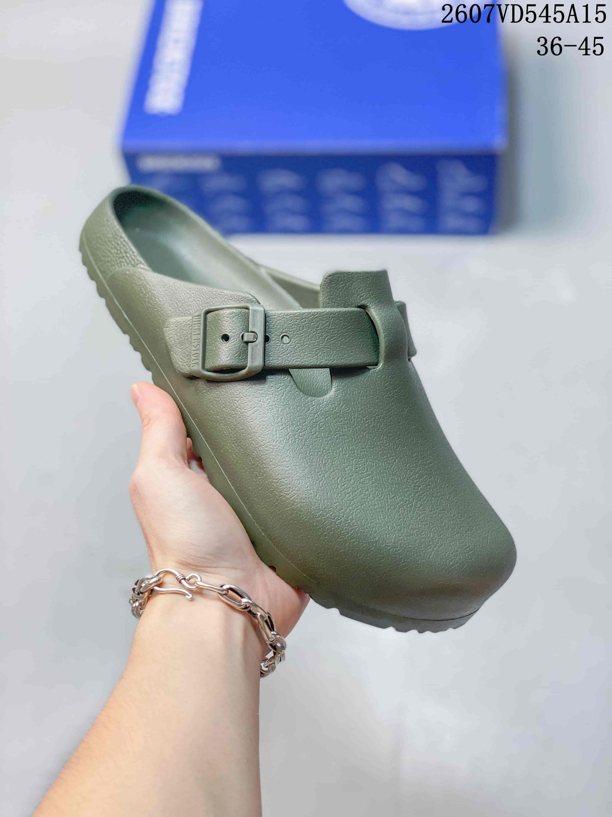 Madrid Big Buckle EVA Clog Sandals 07VD545A15 by Birkenstock - product image from the listing.