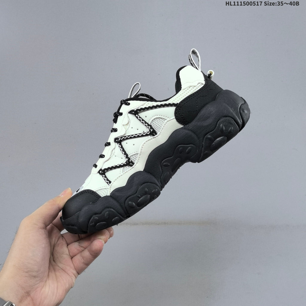 FILA Croissant 1S Low-Top Sneakers, in White and Black - product image from the listing.