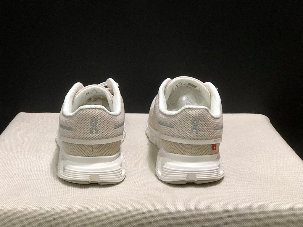 Pearl White On Cloud 6 Sneakers - product image from the listing.