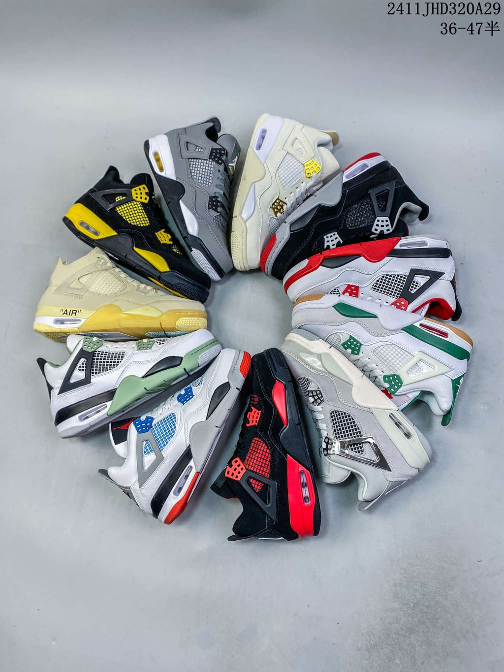 Mid-Top Sneakers - Nike Air Jordan 4 Retro OG - product image from the listing.