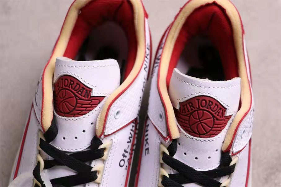 Air Jordan 2 Low SP White Red DM7866-140 - product image from the listing.