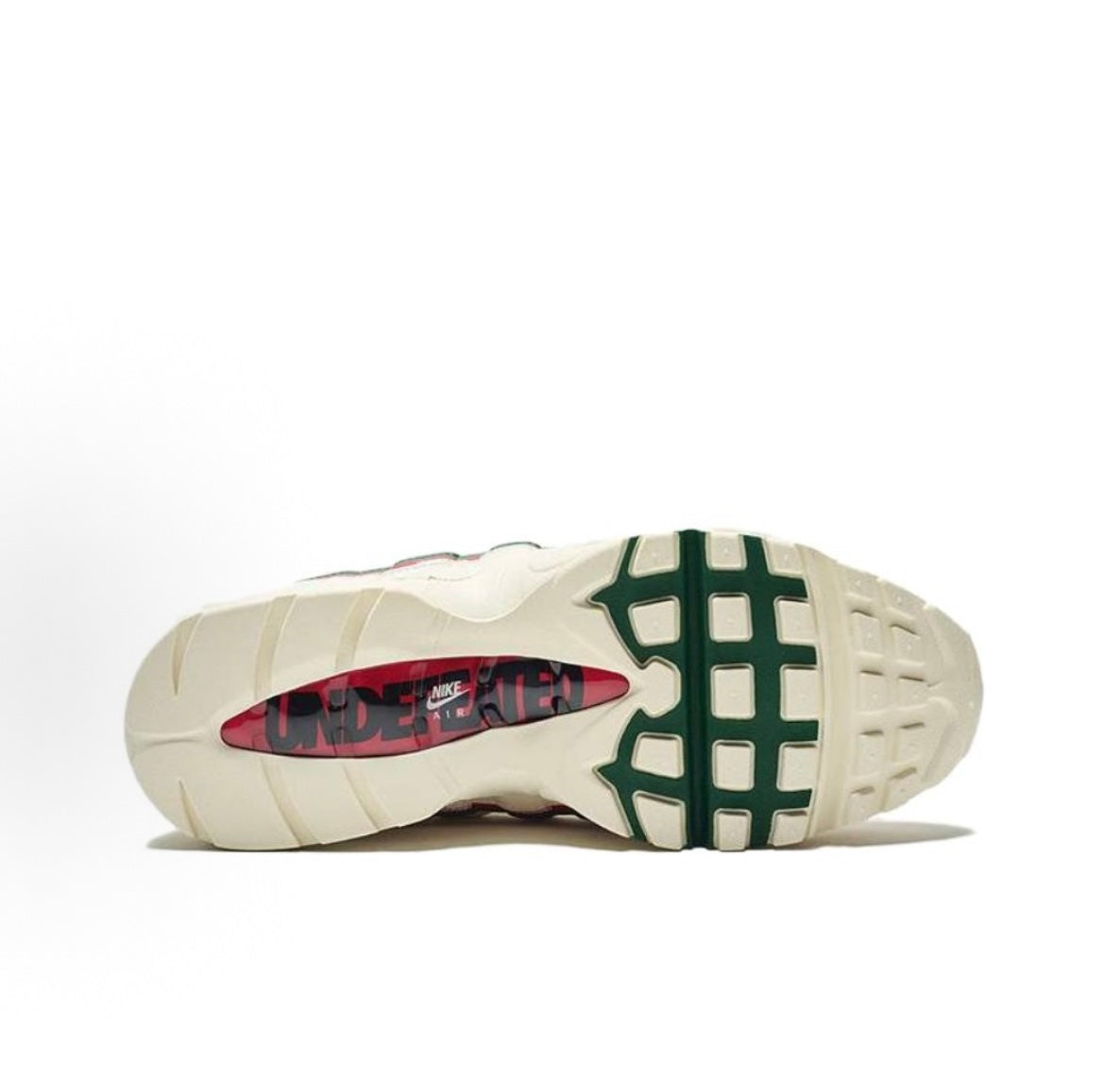 UNDEFEATED Sneakers, Sail, - Nike Air Max 95 IB4453-100 - product image from the listing.