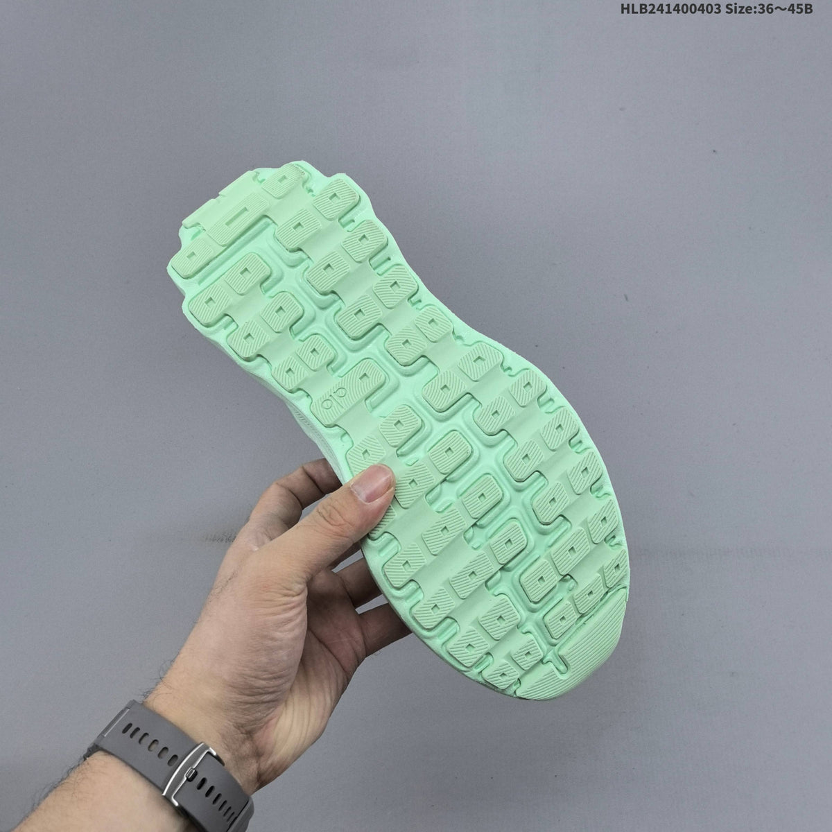 Mint Green Alo Yoga Alo Runner Low-Top Sneakers - product image from the listing.