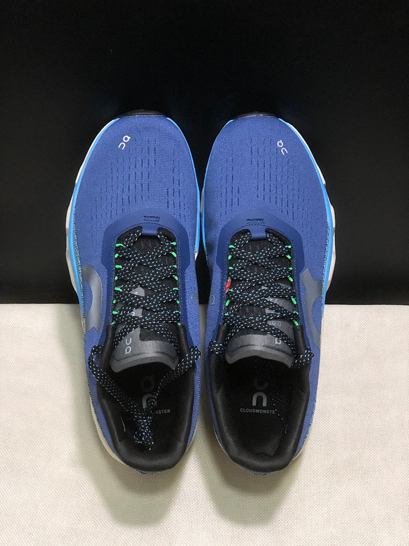 Blue On Cloudmonster 2 Running Shoes - product image from the listing.