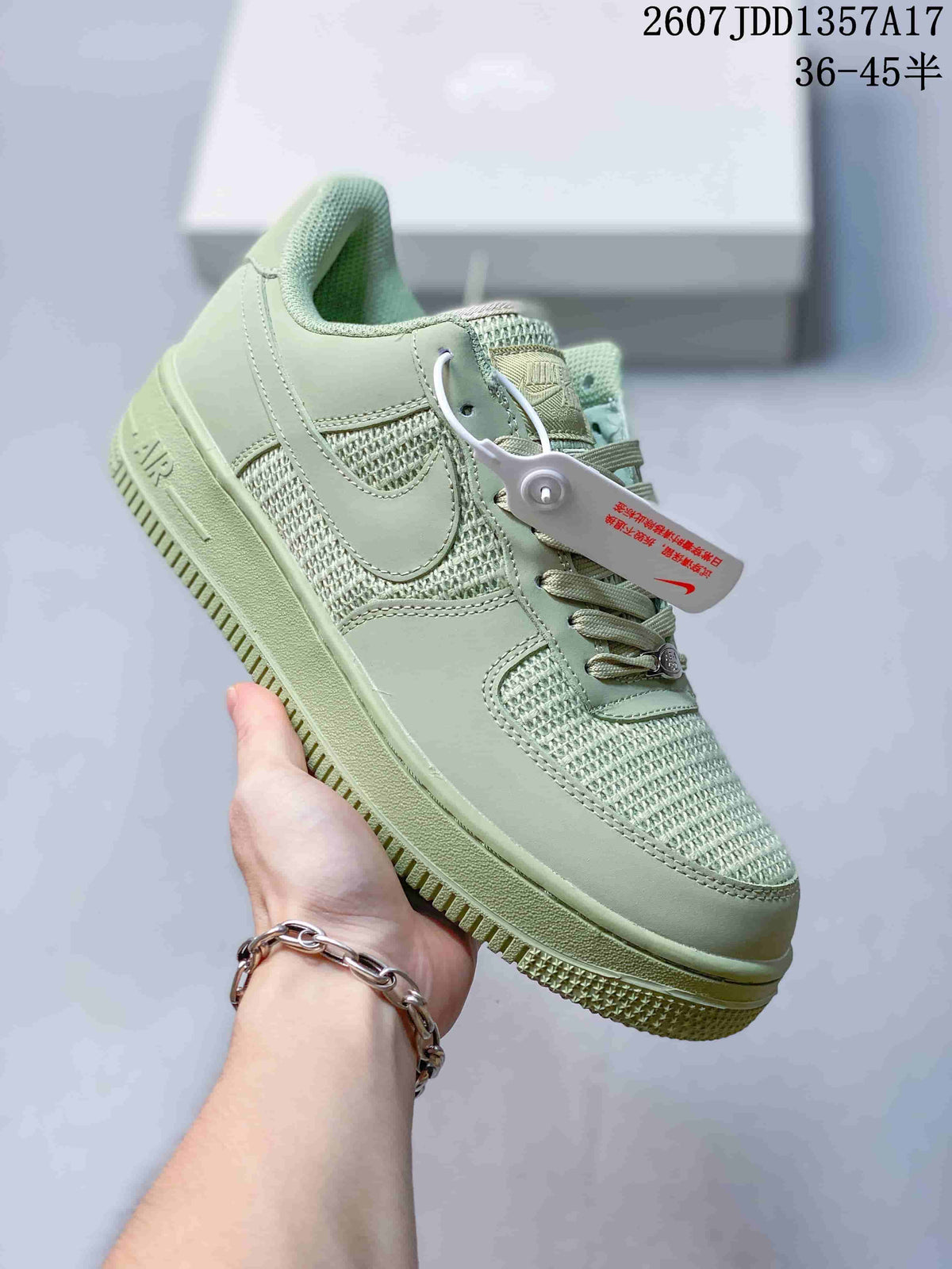 Nike Air Force 1 '07 Low Sneakers in Green - product image from the listing.