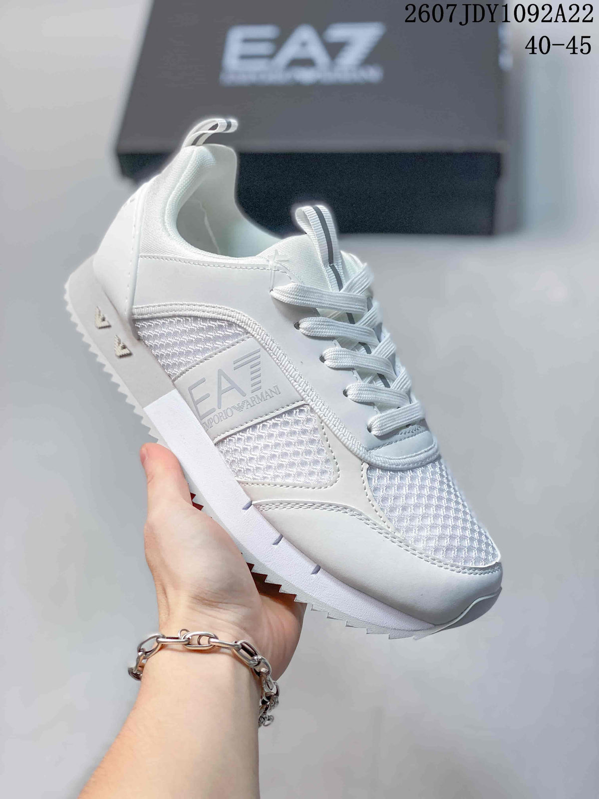 Emporio Armani EA7 712025EWO Low-Cut Sneakers - product image from the listing.
