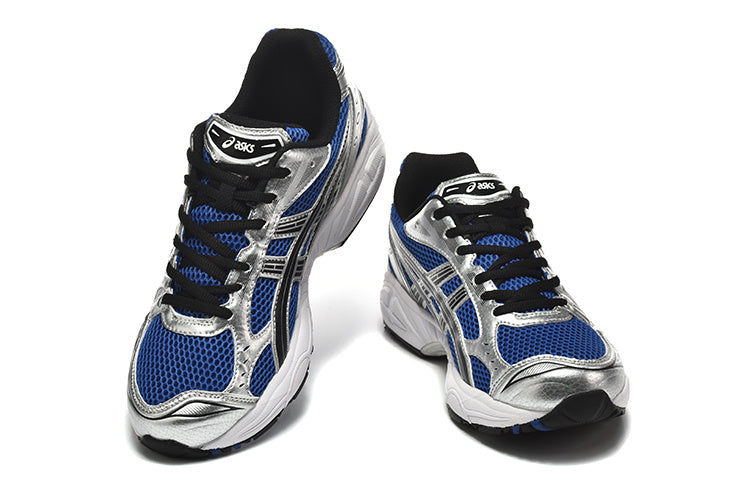 ASICS Gel-Kayano 14 Sneakers in Silver Blue Black - product image from the listing.