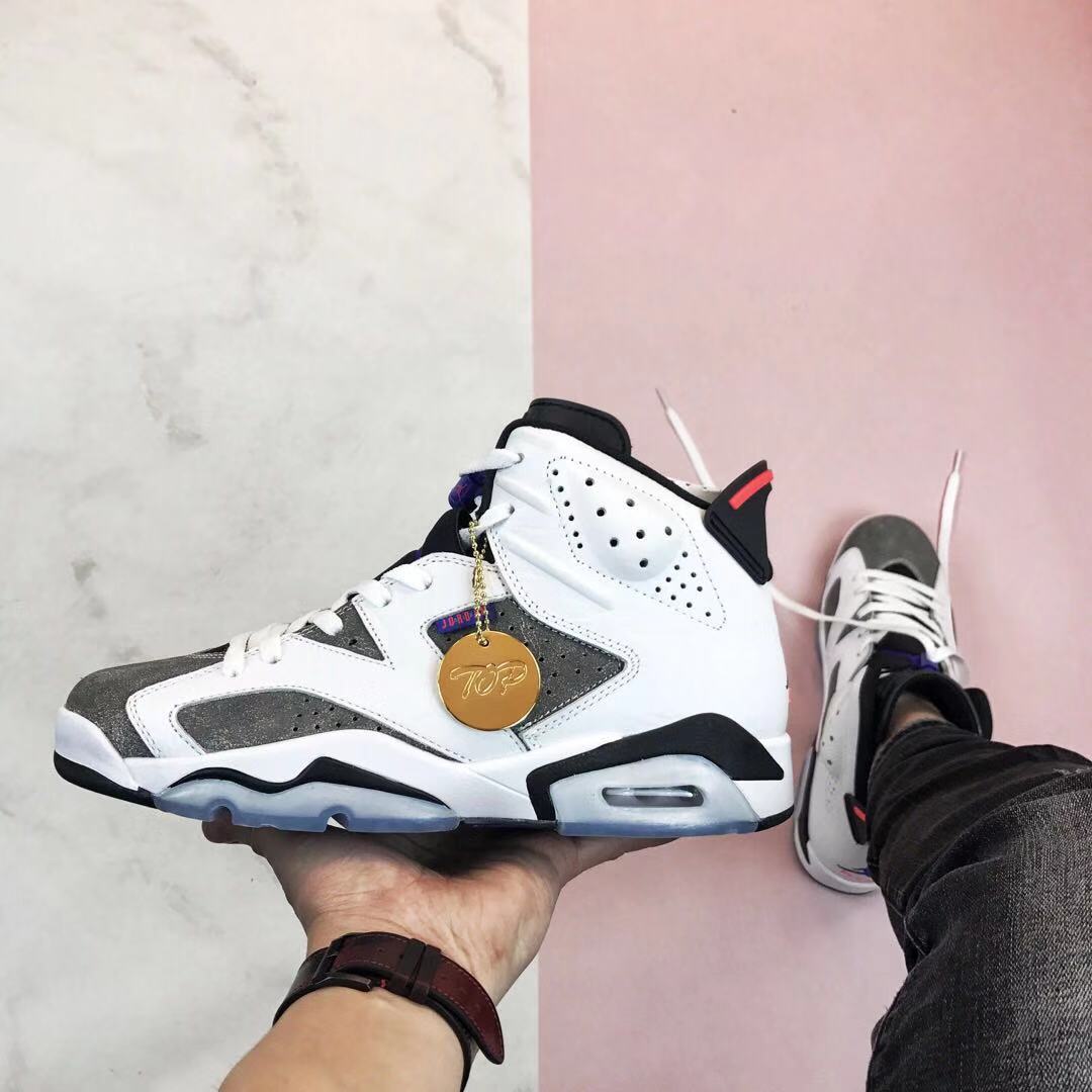 Air Jordan 6 Flint High-Top Sneakers - product image from the listing.