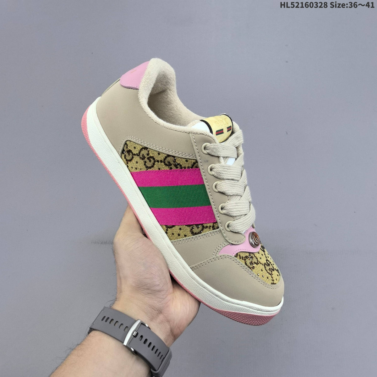 Gucci Distressed Screener Low-Cut Sneakers - product image from the listing.