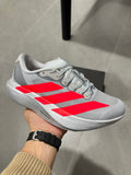 Adidas Lightstrike Pro Running Shoes, in Gray and Red KI3381 - product image from the listing.