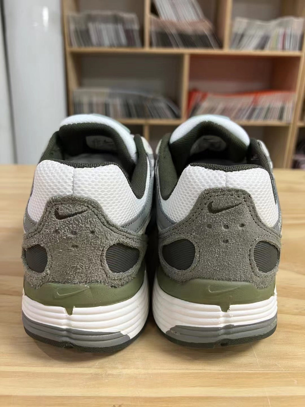 Nike P-6000 Sneakers in White Grey Olive IH0246-320 - product image from the listing.