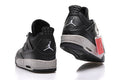 Air Jordan 4 Oreo Basketball Shoes in Black and Grey 314254-003 - product image from the listing.