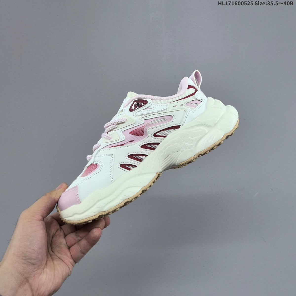 FILA FERN Low-Top Sneakers in White Pink F12W622118FMP - product image from the listing.