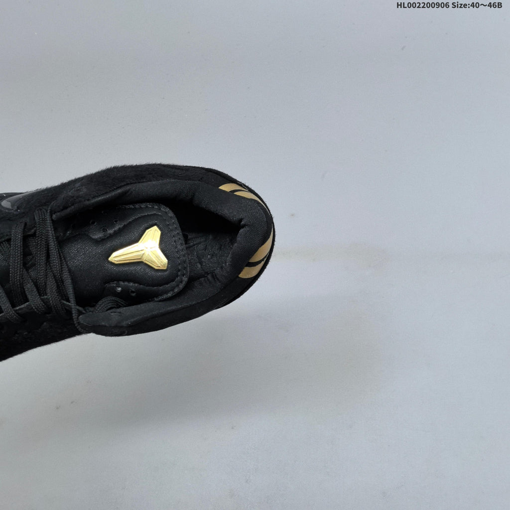 Nike Kobe 8 EXT Protro New Year The Horse Basketball Shoes in Black Gold - product image from the listing.