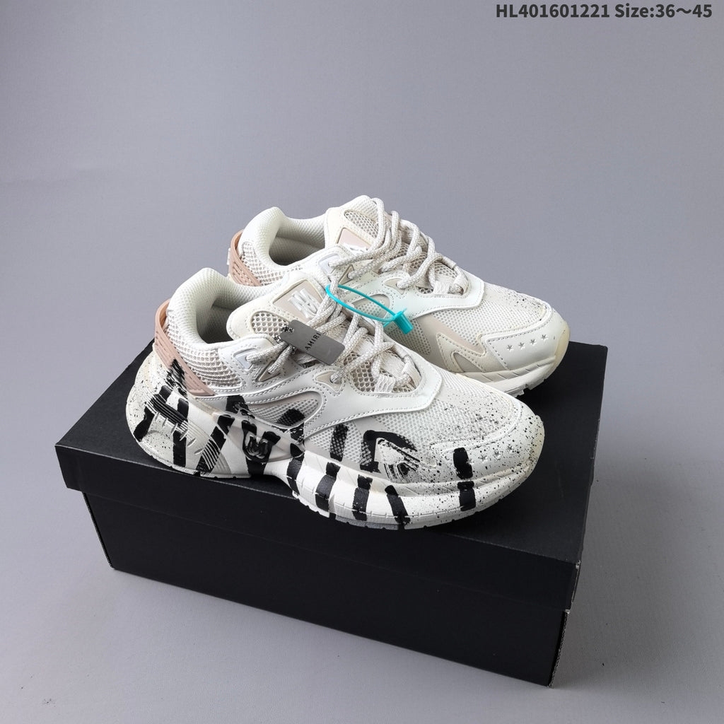 AMIRI MA Runner Low-Cut Sneakers, Green, HL401601221 - product image from the listing.