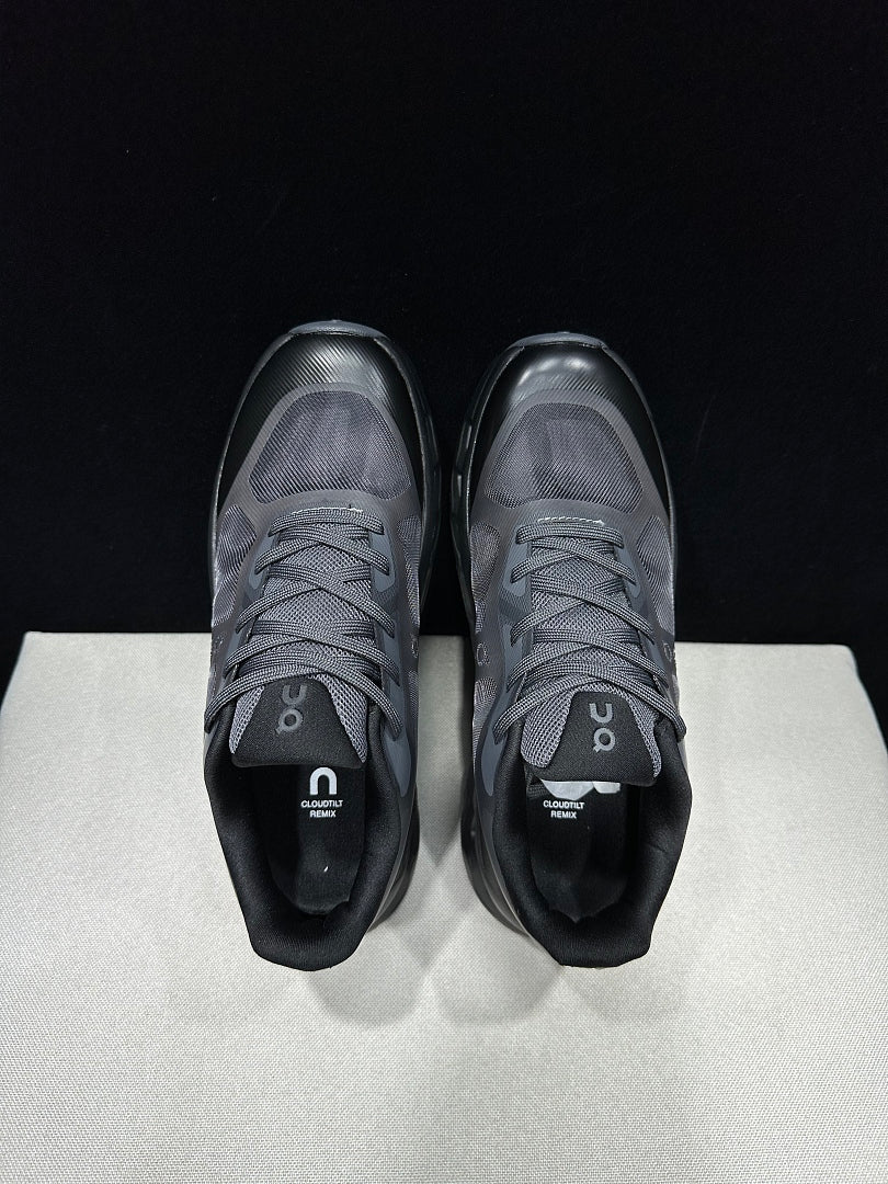 Gray and Black On Cloudtilt Remix Sneakers - product image from the listing.