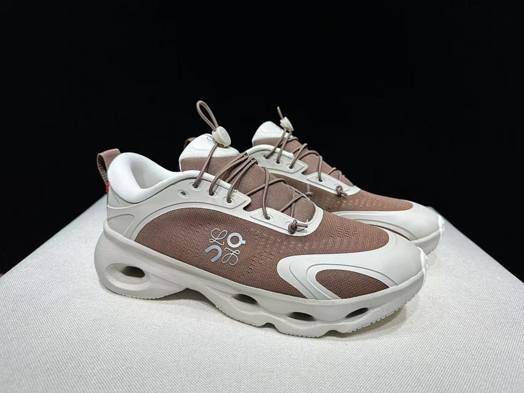 LOEWE x On Cloudventure 3.0 Sneakers in Beige Brown - product image from the listing.