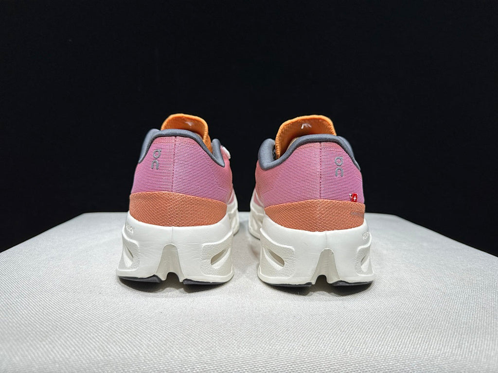 Pink and White On CloudEclipse Running Shoes - product image from the listing.