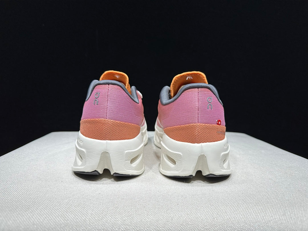 Pink and White On CloudEclipse Running Shoes - product image from the listing.